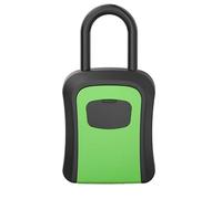 ZGHQHCDRH Serratura a chiave, Cassaforte for chiavi montata a parete con grillo rimovibile, adatta for la casa, fabbrica, l'azienda di decorazione, conservazione e gestione delle del cantiere(Green)