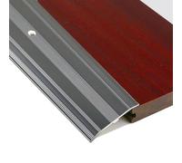 ZGHQHCDRH Soglia in Alluminio di qualità for la Transizione tra Pavimenti - Differenza di Altezza di 2 cm, Impermeabile e Antiscivolo, Personalizzabile(Gray,170cm)