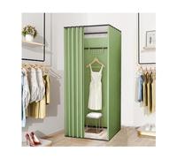 ZGHQHCDRH Spogliatoio, Camerino mobile nel negozio di abbigliamento, spaziosa tenda fasciatoio, spogliatoio portatile for la privacy, facile da montare(Green,85x85x200cm)