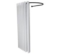 ZGHQHCDRH Spogliatoio, Spogliatoio a forma di U, spogliatoio for la privacy e divisorio utilizzato nella boutique nell'ufficio del centro commerciale(I,95x100CM)