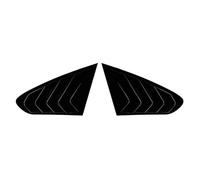 ZGHQHCDRH Spoiler Posteriori Auto Adatto per BMW Serie 4 F36 2014-2020, Copertura per feritoia di Ventilazione Laterale del lunotto Posteriore, Adesivo, Accessori per Auto.(Glossy Black)