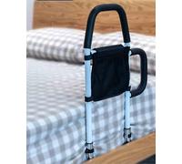 ZGHQHCDRH sponda da letto pieghevole, Corrimano da comodino con tasca portaoggetti, piccoli braccioli laterali intercambiabili a sinistra e a destra, for anziani, donne incinte, bambini