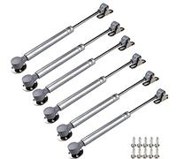 ZGHQHCDRH Supporto Idraulico Pneumatico, Ammortizzatori for Porte Cerniere for armadi, 22,5 lb /100 N, Chiudiporta for Schermo, Cerniera for Pianoforte, Flip Up