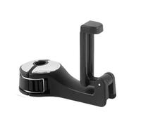 ZGHQHCDRH Supporto Telefono Auto Gancio Mobile Per Poggiatesta Per Auto Multifunzionale 2 In 1, Tipo Blocco Sedile Posteriore Nascosto, Per Veicolo(Silver)