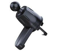 ZGHQHCDRH Supporto Telefono Auto Morsetto A Gancio In Metallo Per Presa D'aria Per Auto, Base A Testa Sferica Da 17 Mm Supporto Per Telefono Con Per Clip Sfiato