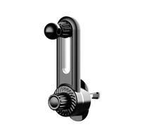 ZGHQHCDRH Supporto Telefono Auto Morsetto A Gancio In Metallo Presa D'aria Auto Base A Testa Sferica Da 17 Mm Per Supporto Per Telefono Con Per Clip Sfiato