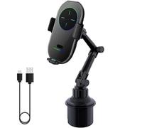 ZGHQHCDRH Supporto Telefono Auto Morsetto Automatico Staffa Navigazione Orizzontale Supporto Per Telefono Per Tazza Auto Caricatore Per Samsung Fold Z S23