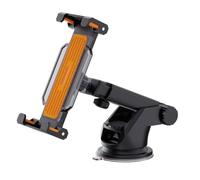 ZGHQHCDRH Supporto Telefono Auto Supporto Per Telefono A Ventosa Per Auto Per Z Fold 7 6 Per Cruscotto Staffa Per Ipad 4.7-14 "Per 17 Pro Max Per Samsung(Orange)