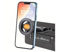 ZGHQHCDRH Supporto Telefono Auto Supporto Per Telefono Magnetico Per Auto CD Slot Staffa Mobile Clip Per Cellulare Per 16 15 14 13 12 11 Pro Per Samsung(Orange)