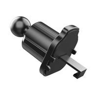 ZGHQHCDRH Supporto Telefono Auto Supporto Universale Clip Bocchetta Dell'aria Auto Gancio In Metallo Con Base A Testa Sferica 17 Mm Per Telefono Cellulare Presa Staffa GPS