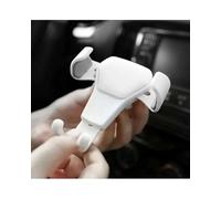 ZGHQHCDRH Supporto Telefono Auto Supporto Universale Per Telefono Per Auto A Gravità Per Clip Per Presa D'aria Mobile Per GPS Per Smartphone(Bianco)