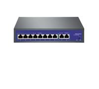 ZGHQHCDRH Switch Ethernet Veloce 10/100Mbps 4 6 8 9 Porte Switch Poe Ad Alta Potenza 120W IEEE 802.3af/at con(Hi-0620FBL-A)