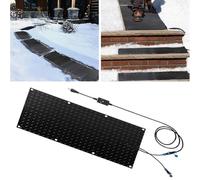 ZGHQHCDRH Tappetini di scioglimento della neve per uso esterno: tappeto antiscivolo per passerelle invernali e scale per una rapida rimozione della neve (40 x 80 cm x 1 pezzo)