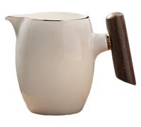 ZGHQHCDRH tazze da caffè, Tazza da caffè, tazza da tè, tazza da 200 ml in porcellana cinese con manico laterale in legno Cha Hai, set da tè Kung Fu for la casa