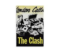 ZGHQHCDRH The Clash London CallingModern Wall Art Poster stampato su tela per soggiorno, un sorprendente centrotavola per la tua decorazione di casa e ufficio, senza cornice, 20 x 30 cm