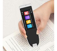 ZGHQHCDRH Traduttore, 111 Tipi di traduzione vocale Online Penna for Lettura Scansione Offline for Dizionario 11 Lingue 12 interfaccia Impostazioni Lingua necessarie speranzosi(B)