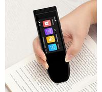 ZGHQHCDRH Traduttore, 111 Tipi di traduzione vocale Online Penna for Lettura Scansione Offline for Dizionario 11 Lingue 12 interfaccia Impostazioni Lingua necessarie speranzosi(A)