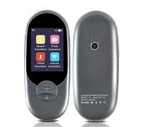 ZGHQHCDRH Traduttore, Traduzione Offline in 4 Lingue, traduzione Online bidirezionale istantanea in 106 con Touch Screen da 2, Pollici, Inclusi dialetti, B necessaria(A)