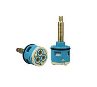 ZGHQHCDRH Valvole in plastica, Cartucce for valvole di Ricambio, Cartuccia for Rubinetto in Ceramica da 33 mm a Disco ceramico Valvola for Controllo Interno for rubinetti for Doccia Bagno