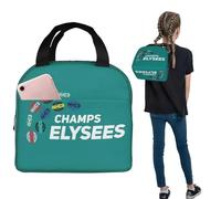 ZGHQHCDRH Vincitore Tadej Pogacar UAE Team Pranzo Isolato Sacchetto per Donna Bambini Scatole di Cibo A Tenuta Stagna Pranzo Termico Tote