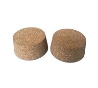 ZGHSWM 10 Pezzi Diametro Superiore da 32 mm a 83 mm Tappo for provetta da Laboratorio in Sughero in Legno budino di Olio Essenziale Piccola Bottiglia di Vetro Tappo Coperchio(78x66x35mm) | 78x66x35mm