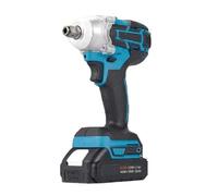 ZGJIAJU 520Nm Brushless Elettrico Impatto 1/2 Chiave Cordless A Duplice Uso Dado Trapano A Mano Di Riparazione Auto Strumento Di Potere For Batteria 18V Coppia Elevata(1PCS 3.0Ah Battery)