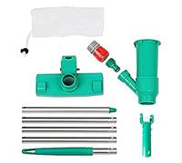 ZGJIAJU Aspiratore per Piscina Aspirapolvere for Piscina, palo a 4 sezioni, Set di Macchine for la Pulizia Portatile for subacqueo, Fuori Terra, Spa, Stagno, Cascata, fonte