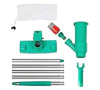 ZGJIAJU Aspiratore per Piscina Mini Jet Aspirapolvere for Piscina Set di Strumenti for la Pulizia della Piscina Set di spazzole for aspirapolvere Testina for aspirapolvere for fontane Spa Stagno(A)