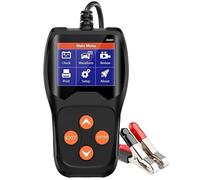ZGJIAJU Batteria for Auto Tester 12V Batteria for Auto Strumenti Diagnostici 100-2000CCA for Ricarica Batteria for Auto Carica A Gomito Strumento Diagnostico Professionale(Black)