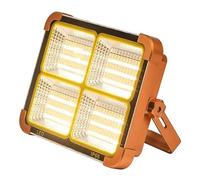 ZGJIAJU Lanterna Da Campeggio Luce Di Inondazione Solare Lanterna Ricaricabile Faretto Da Esterno A LED Impermeabile Pannello Solare Lampada Da Campeggio Di Emergenza 500W Super Luminoso(500W)