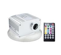 ZGJIAJU Luci Interne Auto Kit Luci Da Soffitto A Stella In Fibra Ottica Scintillante 10 W RGBW Tetto For Auto Star Light App Bluetooth Controllo Musica Lampada For Cielo Stellato For(Mixed 310pcs 3M)