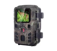 ZGJIAJU Mini Trail Camera 4K HD 20MP 1080P Visione Notturna A Infrarossi Attivata dal Movimento Trappola da Caccia Gioco Outdoor IP66 Impermeabile Wildlife Cam Facile Chiaro