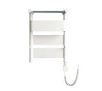 ZGJIAJU Portasciugamani Elettrico Senza Perforazione Riscaldamento in Fibra di Carbonio da Bagno Scaldabagno Accessori Radiatore Riscaldamento Efficiente(61x42)