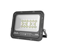 ZGJIAJU Proiettore LED Riflettore Impermeabile Potente Lampada Da Costruzione Faretto Stradale Fattoria Stadio Proiettore Quadrato Super Luminoso(100W,6000K)