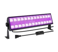 ZGJIAJU Proiettore UV A LED 100W Party Light 395nm 400nm IP65 Lampada Da Palcoscenico Fluorescente Ultravioletta Impermeabile Con Spina Super Luminoso
