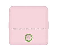 ZGJIAJU Stampante Bluetooth Endurance For Stampante Termica For Etichette Portatile Mini HD For Errore Studente Titolo Nota Stampa Senza Inchiostro Tascabile Errata Stampa Trasparente(Pink)