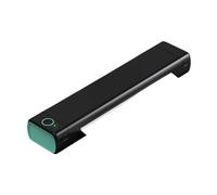 ZGJIAJU Stampanti Portatili A4 Wireless For Stampante Termica Bluetooth Da Viaggio Adatta For Carta Da Tatuaggio For Supporto Ufficio Mobile Stampa Trasparente(M08F Black Green)