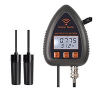 ZGJIAJU Tester dell'Acqua Tuya WiFi 5 in 1 Monitor della qualità Acqua TDS/CE/Sale PH SGTEMP Analizzatore d'Acqua Bluetooth Multifunzione for Acquari Acquacoltura(Style 2)