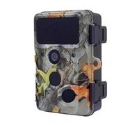 ZGJIAJU Trappole for Fotocamere da Traccia for Caccia alla Fauna Selvatica con Controllo WiFi 4K 30MP con Obiettivo Grandangolare da 120 Gradi for La Sicurezza del Giardino Domestico Facile Chiaro