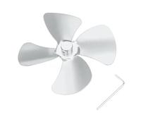 ZGJIAJU Ventilatore Bruciatori Legna 5 Pale Albero Di Natale Ventilatore Alimentato A Calore For Camino Circolazione Aria Calda For Stufa A Legna For A(B 12.5CMX12.5CM)
