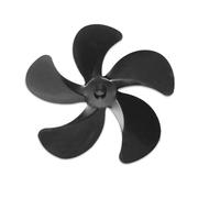 ZGJIAJU Ventilatore Bruciatori Legna 5 Pale Camino Fuoco Calore Risparmio Energetico Ventola Ecologica Sostituzione For Stufa A Legna Alimentata A Bruciatore A(Black)