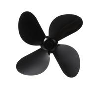 ZGJIAJU Ventilatore Bruciatori Legna Parti Del Camino 4 Pale Distribuzione Calore Potenza Di Combustione Registro Ventola Superiore Della Stufa For Bruciatore A Legna