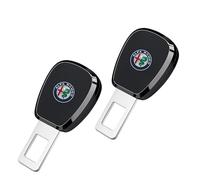 ZGNBKLS Prolunga Cintura Sicurezza Auto per Alfa Romeo Giulia Stelvio, Fibbia di Regolazione della Cintura di Sicurezza,A