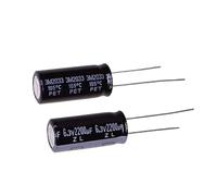 ZGPOSQKZSC 10 pezzi condensatori elettrolitici 6,3V2200UF 16X25