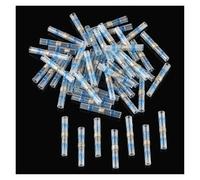 ZGPOSQKZSC 100 pezzi terminali a manicotto di saldatura connettori termorestringenti blu connettori for cavi elettrici