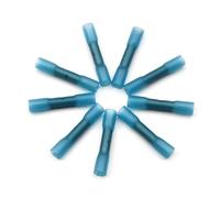 ZGPOSQKZSC 100 pezzi terminali termorestringenti impermeabili blu isolati cavi elettrici connettori a crimpare restringibili for 16-14 AWG
