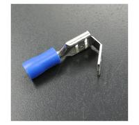 ZGPOSQKZSC 100x terminali a forcella femmina isolati blu Piggyback Crimp Electrical