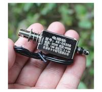 ZGPOSQKZSC Elettromagnete a solenoide a Impatto lineare Push-Pull DC 24V, con Telaio Aperto, pistone a Molla, Corsa 10 mm