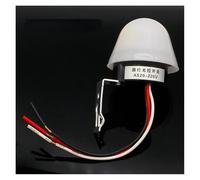 ZGPOSQKZSC Interruttore automatico for lampioni stradali con fotocellula, accensione/spegnimento, CC/CA 220 V, 50-60 Hz, 10 A, sensore di controllo fotoelettrico