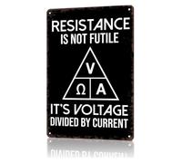 ZGPOSQKZSC Retro Tin Sign Physicist Humor Einstein Theory Science Nerd Gift Home Bar Pub Art 8 X 12 inch